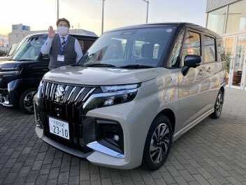 ソリオがマイナーチェンジしました！！！