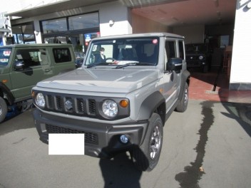 ジムニ－シエラ　納車式です！！
