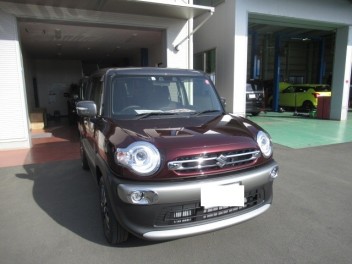 クロスビー　納車式です！！