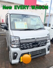新型エブリイワゴン試乗車ございます！！