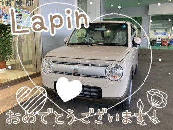 ♦ラパンご納車です♦