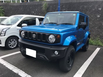 ジムニーシエラ納車しました！