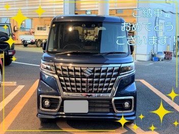 スペーシアカスタムご納車させていただきました☆彡