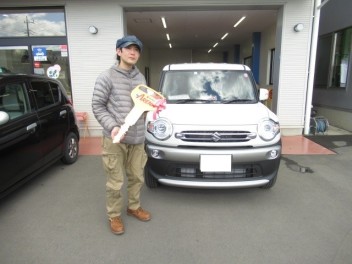 クロスビー納車