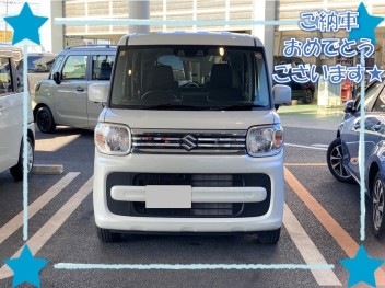 スペーシアご納車させていただきました☆彡