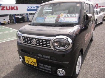 話題の新型ワゴンＲスマイル　大好評です！