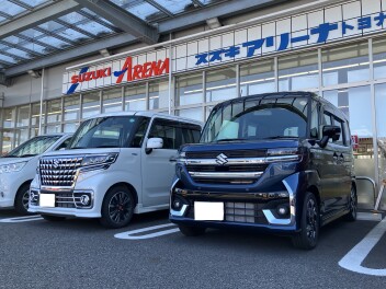 スペーシアカスタムのご納車、おめでとうございます!!
