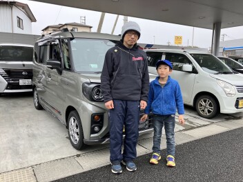 スペーシアギアご納車おめでとうございます！