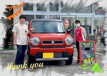 Ｍ様、未使用車ご納車おめでとうございます！