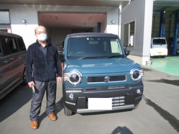 ハスラー　納車式です！