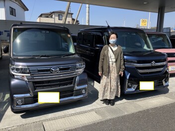 スペーシアご納車おめでとうございます！