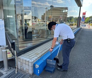 店舗清掃活動報告