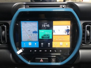 新型ハスラー　ナビすごいんですっ！！