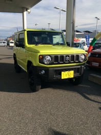 ジムニーご納車おめでとうございます！