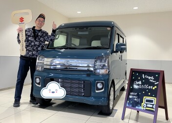 エブリイワゴン納車しました！！