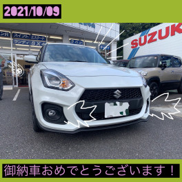 スイフトスポーツのご納車です！