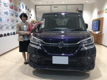 ソリオご納車させていただきました！！