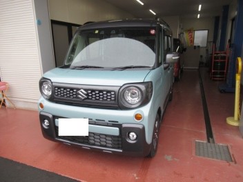 スペーシアギア　納車式です！