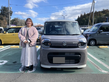 「ワゴンＲスマイル」納車しました