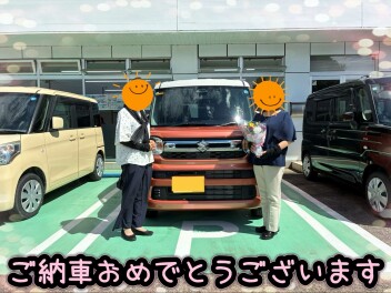 T様　ご納車おめでとうございます！