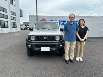 ジムニーシエラ御納車いたしました♬