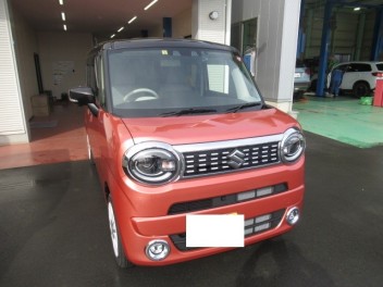 ワゴンRスマイル　納車式です！！