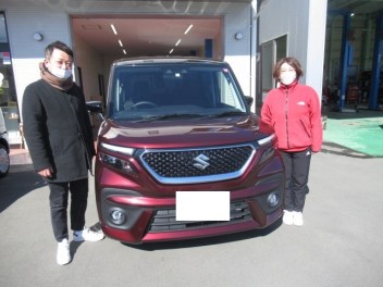 ソリオバンディット　納車式です！