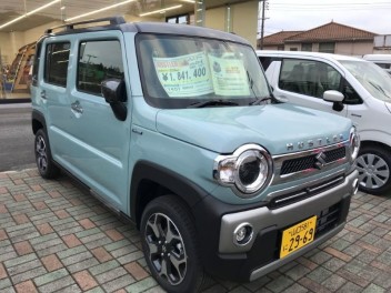 ハスラーＪスタイル試乗車あります！