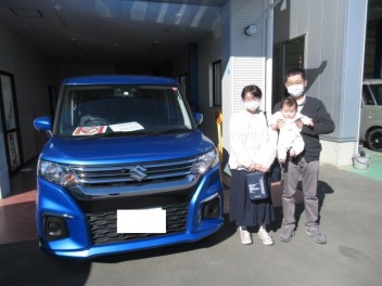 ソリオ　納車式です！