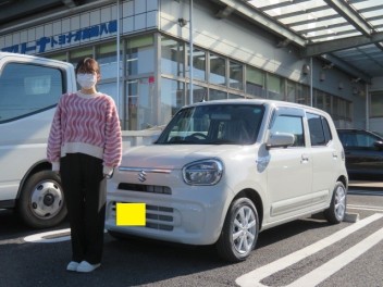 アルトのご納車、おめでとうございます!!