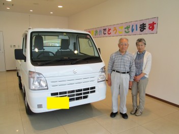 Ｉ様新車キャリィご納車