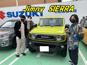 ジムニーシエラご納車させて頂きました！