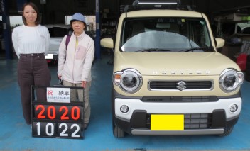 ☆ハスラー☆ご納車ありがとうございました！
