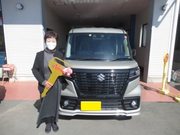 スペ－シアベース納車