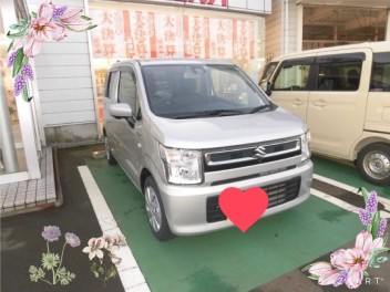 ワゴンＲご納車です☺