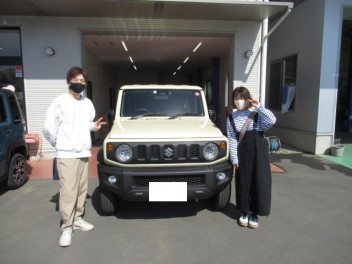 ジムニ－シエラ　納車式です！！