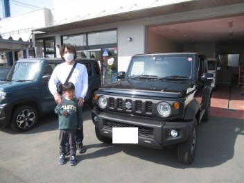 ジムニ－シエラ　納車式です！！