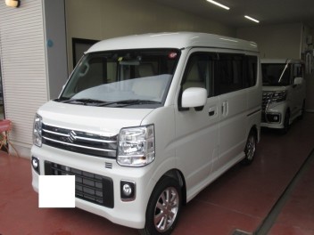 エブリイワゴン　納車式です！