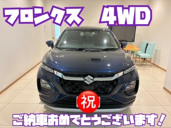 フロンクス　ご納車おめでとうございます！
