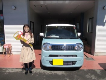 ワゴンRスマイル納車です