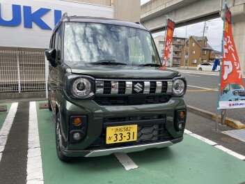 スペーシアギア試乗車　入りました！