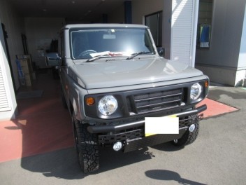 ジムニ－コンプリートカスタム　納車式です！！