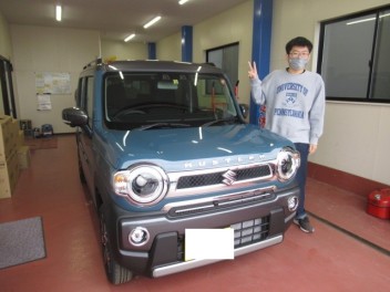 ハスラー　納車式です！