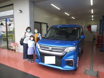 ソリオ　納車式です！