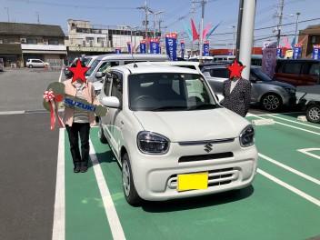 ４月２２日　納車式