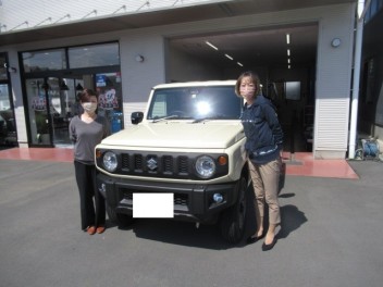 ジムニー　納車式です！
