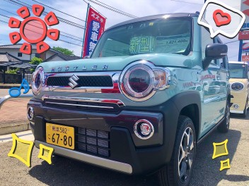 ＮＥＷハスラー試乗車あります！