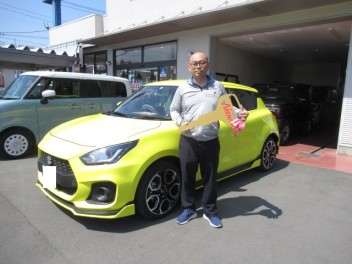 スイフトスポーツ納車