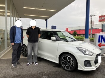☆H様スイフトスポーツご納車です☆