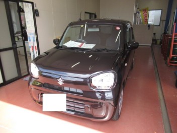 アルト　納車式です！